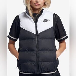 Nike Two-Tone Black and White Vest (reversible)